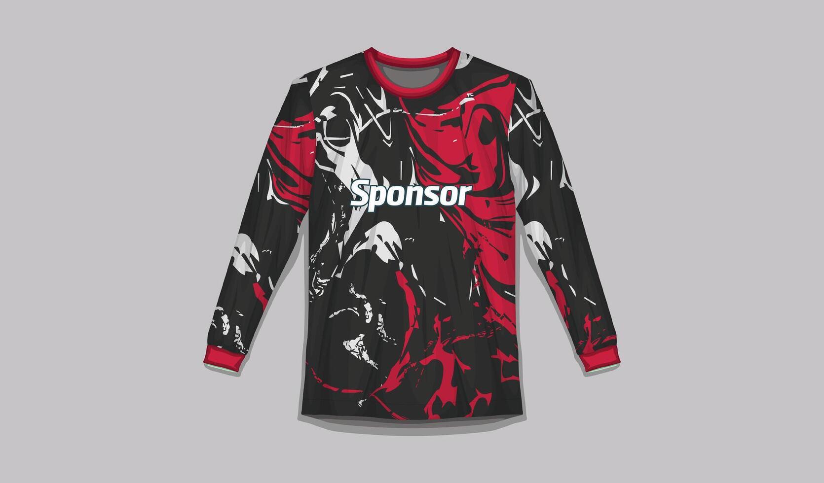 Team uniform jersey design vector