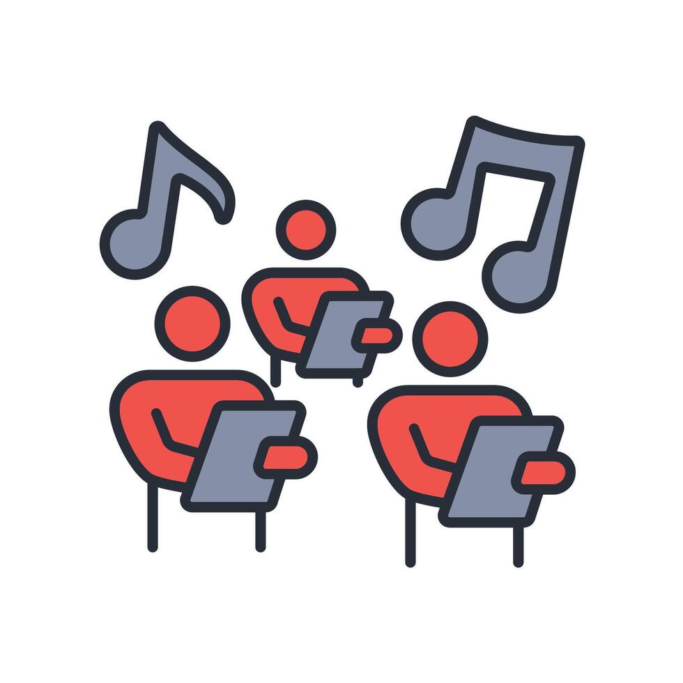 gospel icon. .Editable stroke.linear style sign for use web design,logo.Symbol illustration. vector