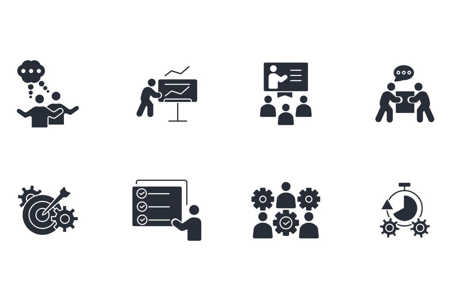 Workshop icon set..Editable stroke.linear style sign for use web design,logo.Symbol illustration. vector