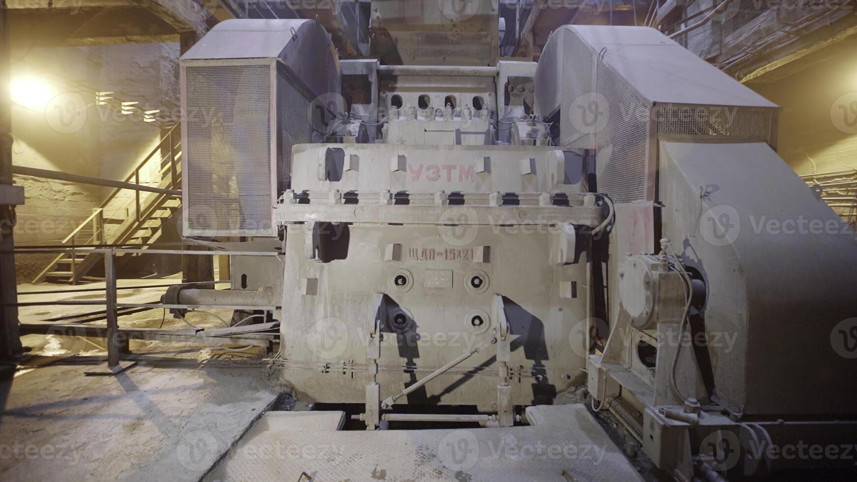 Heavy Machinery Utilized in an Industrial Work Environment for Various Applications. Stock Clip photo