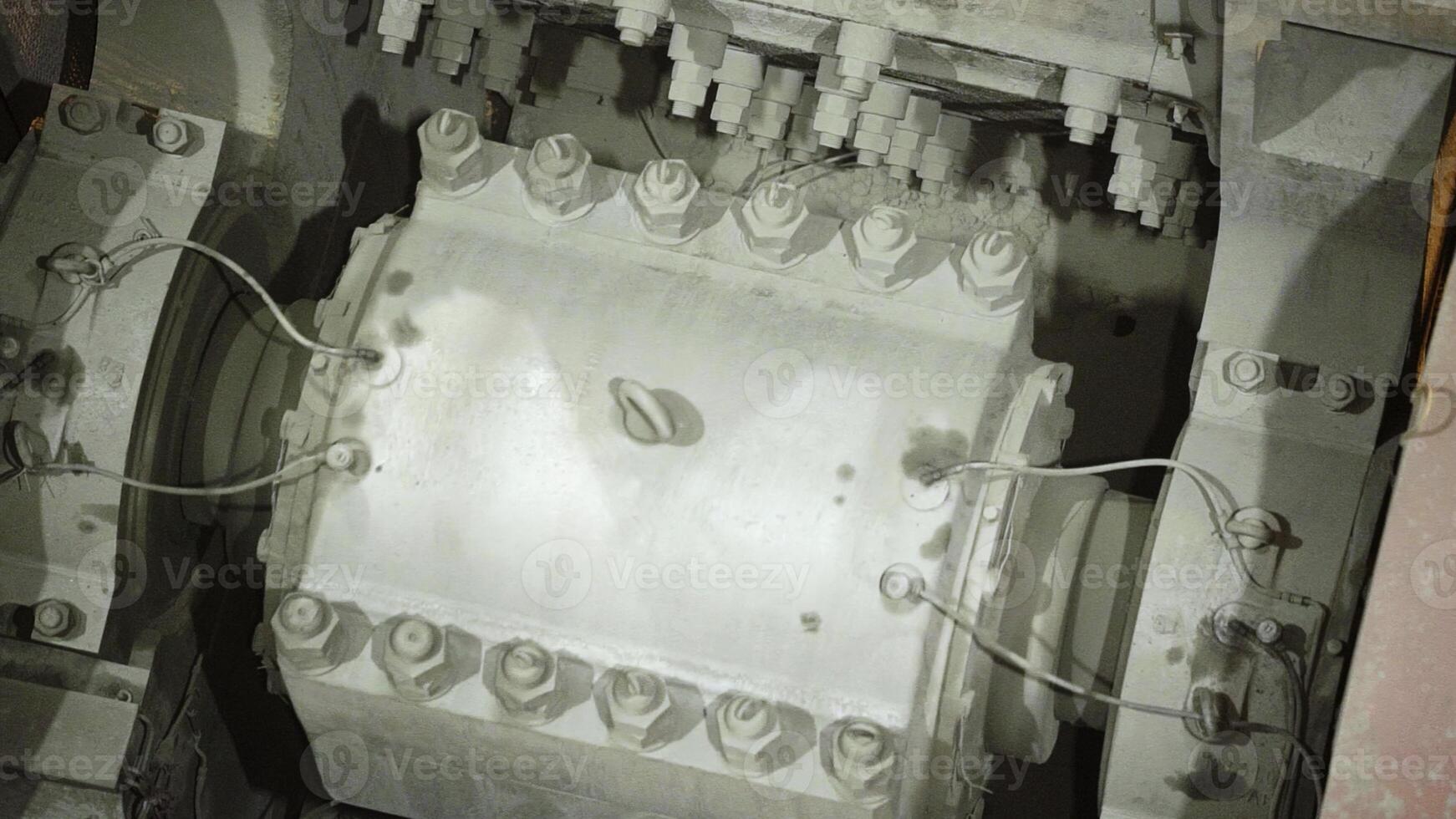 A Comprehensive Detailed Analysis of Industrial Machinery Components and Their Functions. Stock Clip photo