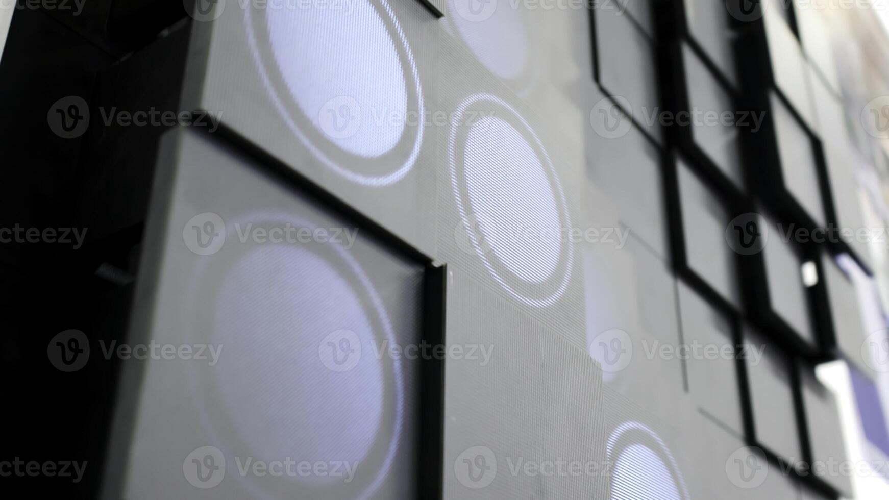 An Abstract Digital Display Featuring Unique Geometric Patterns Reimagining Modern Artistry. Media photo