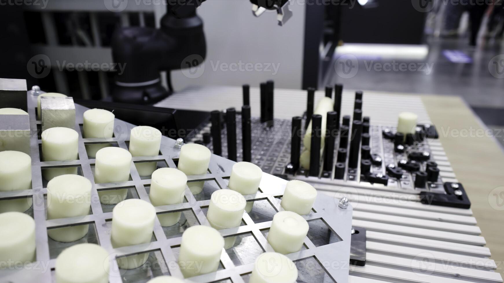 The Automated Manufacturing Process highlights Robotics and Precision Parts in production quality. Media photo