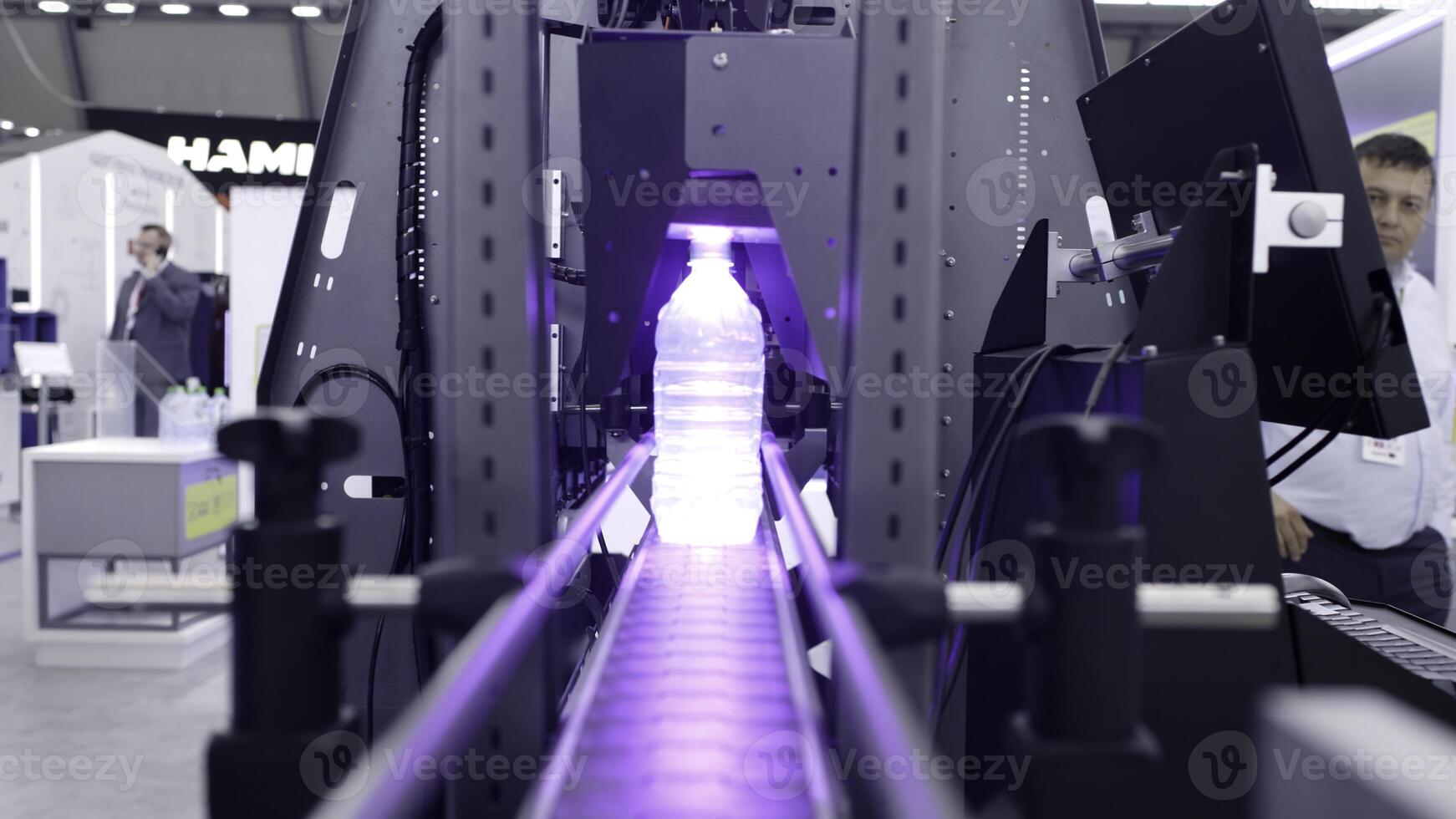The Advanced Conveyor System at the Technology Exhibition displays innovative design and technology. Media photo