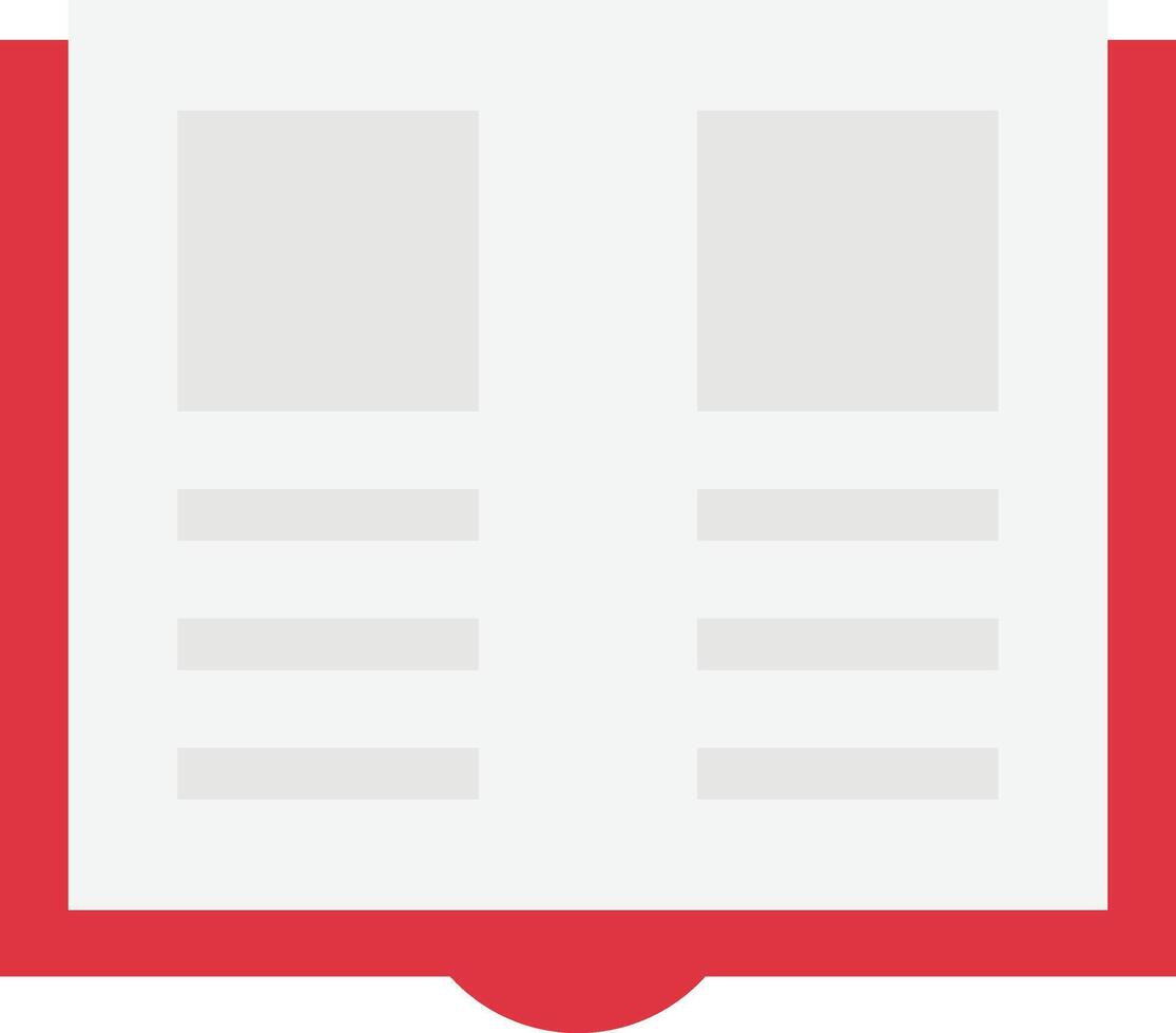 Catalog Book Document vector