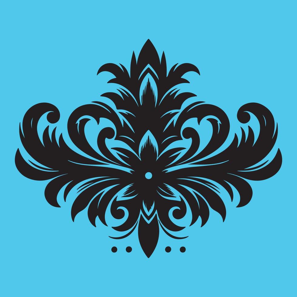 An attractive petal like elements vector