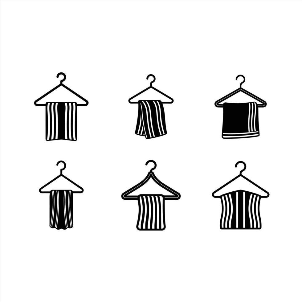 Modern Bag and Linocut Silhouette Design vector