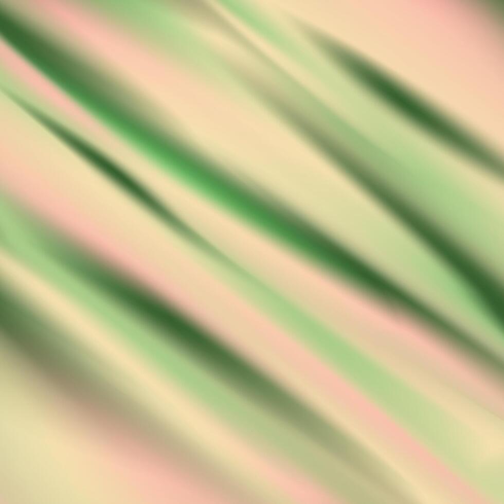 A green and pink background with a blurred image vector