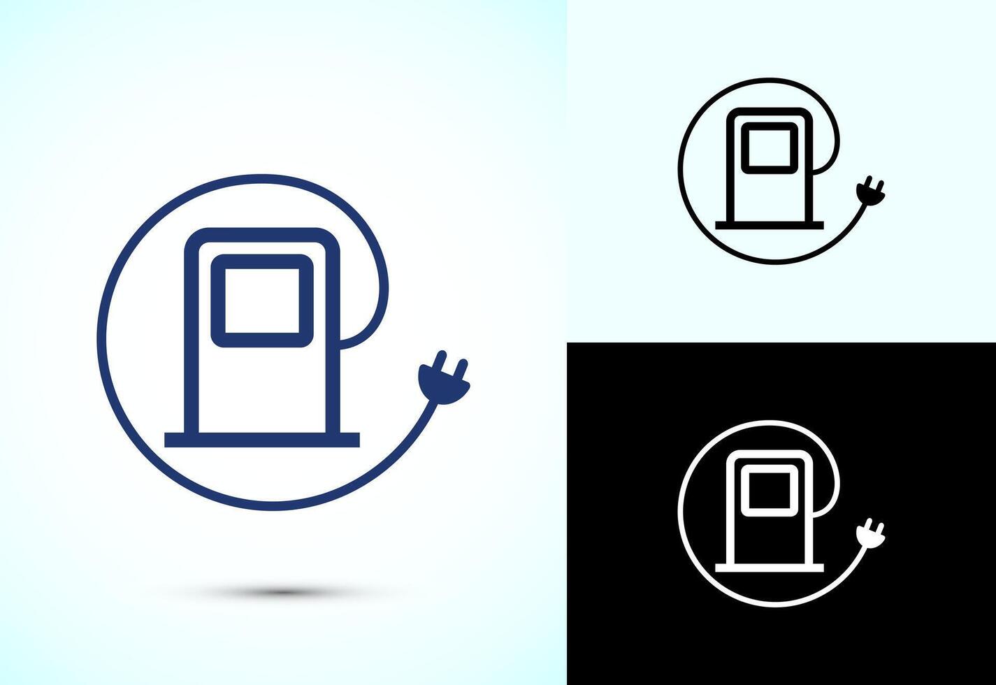 Fueling sign icon, fuel icon for apps and websites vector