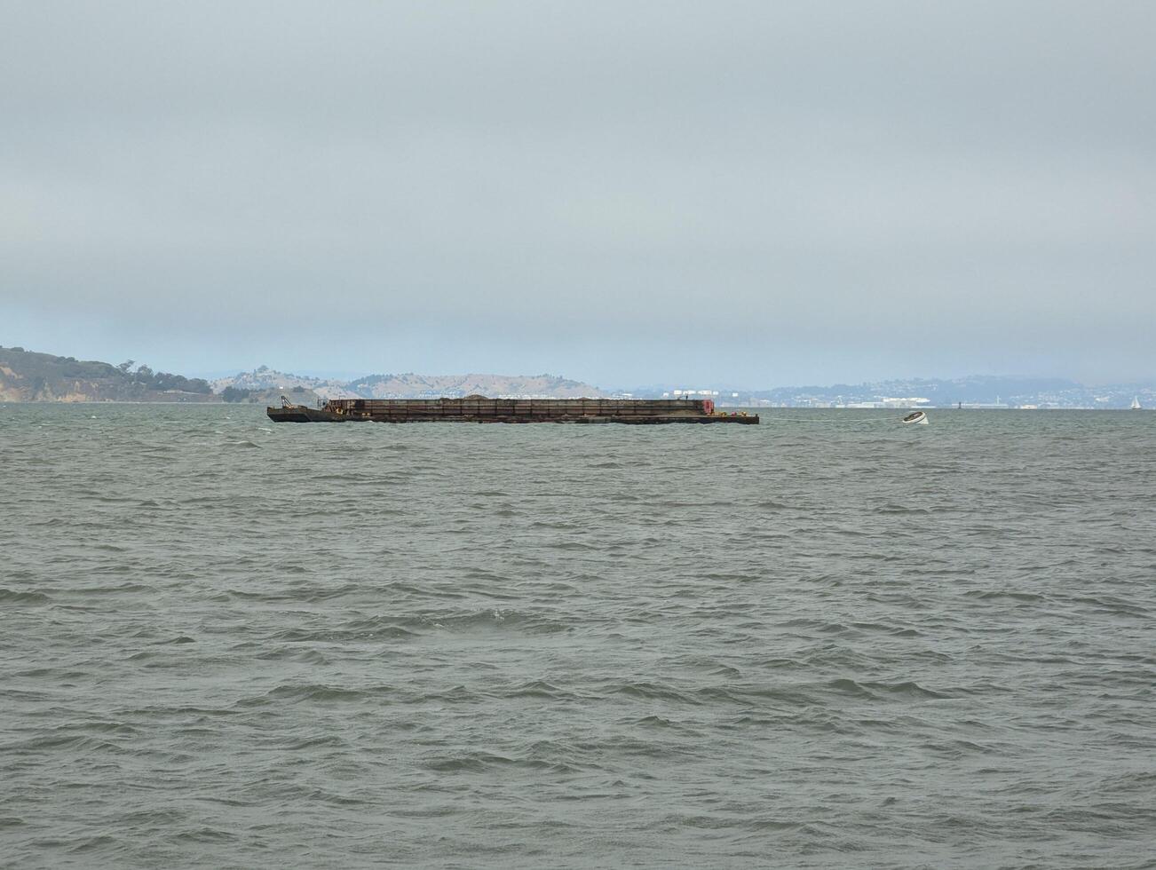 San Francisco - 09.20.2024 Barge in San Francisco Bay photo