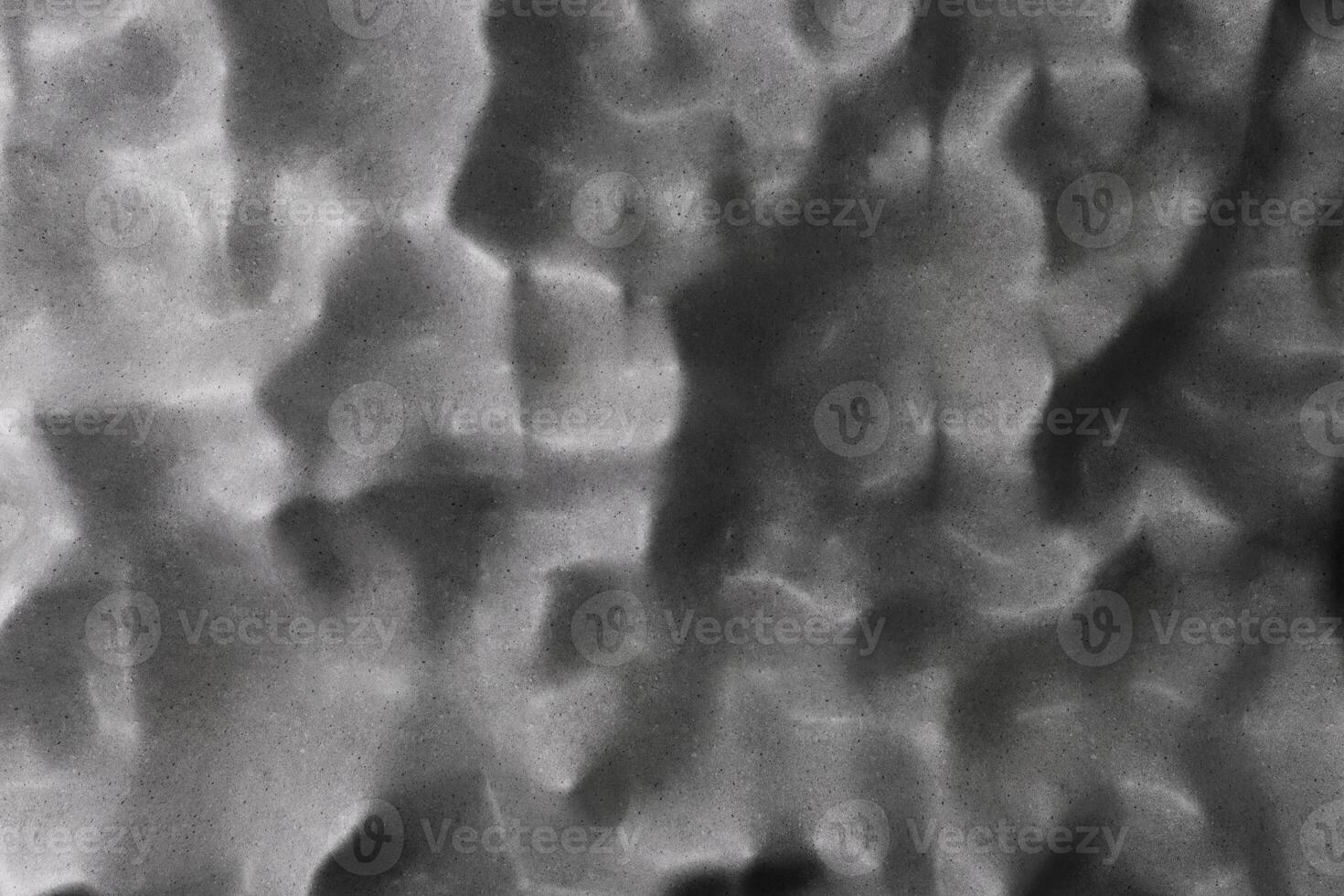 Abstract industrial-style concrete background with irregular, organic textures and soft, shadowy patterns. Raw industrial aesthetic, ideal for modern, minimalistic, or architectural projects. 3D. photo