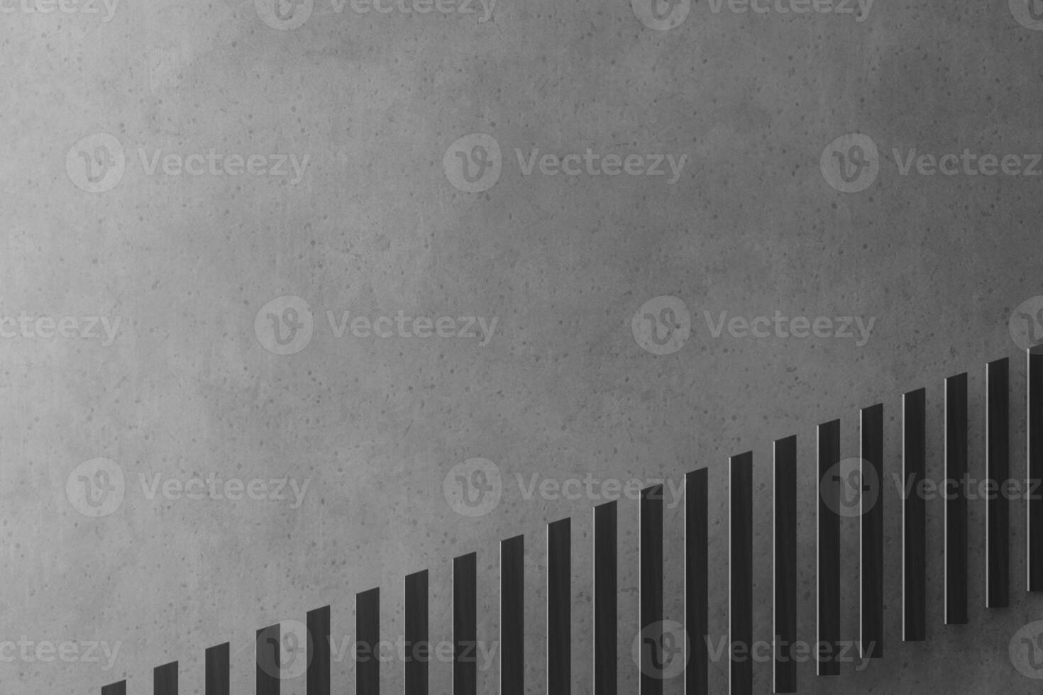 Minimalistic abstract industrial style concrete background. Modern and versatile design, perfect for industrial themes, architectural projects, or minimalist concepts. Copy space for text. 3D render. photo