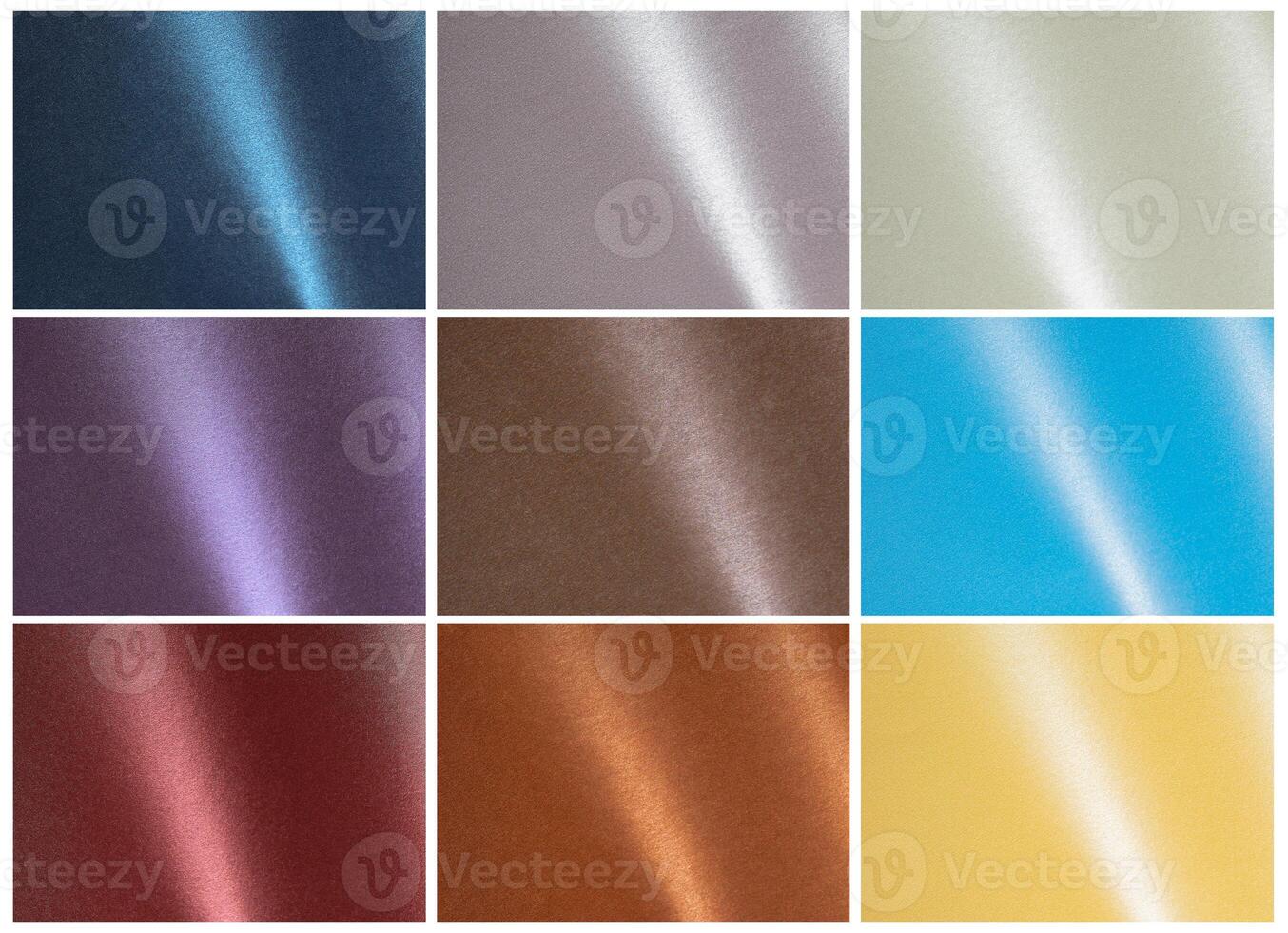 Glossy paper texture collection with shiny surfaces and smooth reflections. Abstract backgrounds photo