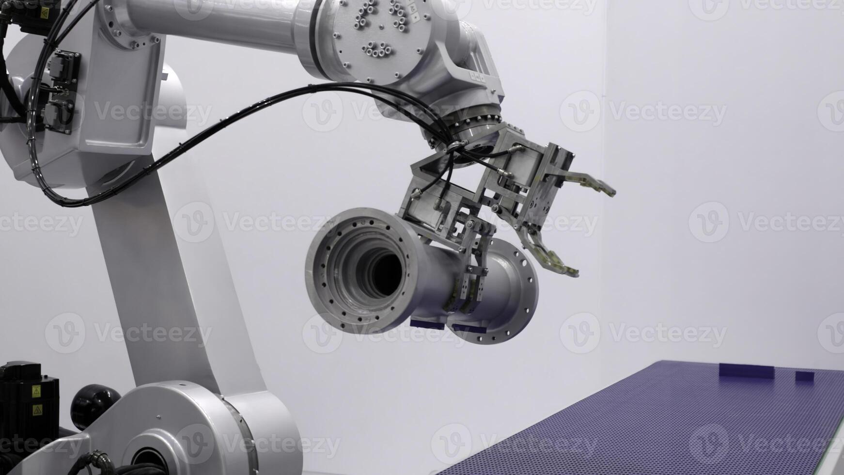 An Advanced Robotic Arm designed with a highprecision Gripper for various tasks and operations. Media photo
