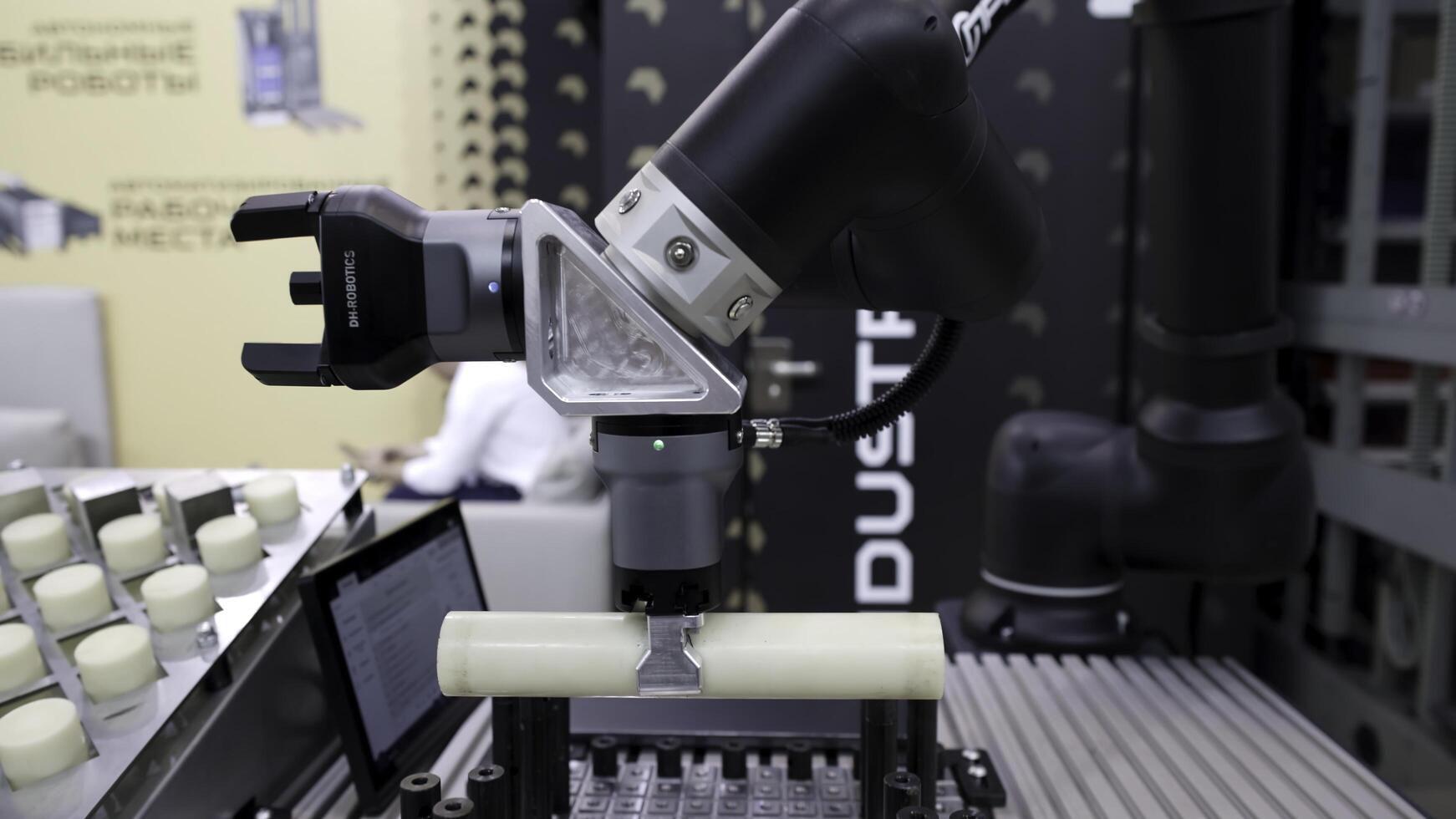 Dubai, UAE - June 2024. Advanced Robotics is significantly enhancing Industrial Automation across various sectors. Media photo