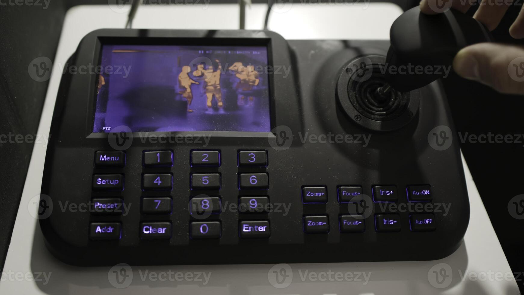 This Advanced Control Console has a Joystick and Display Screen for better functionality. Media photo
