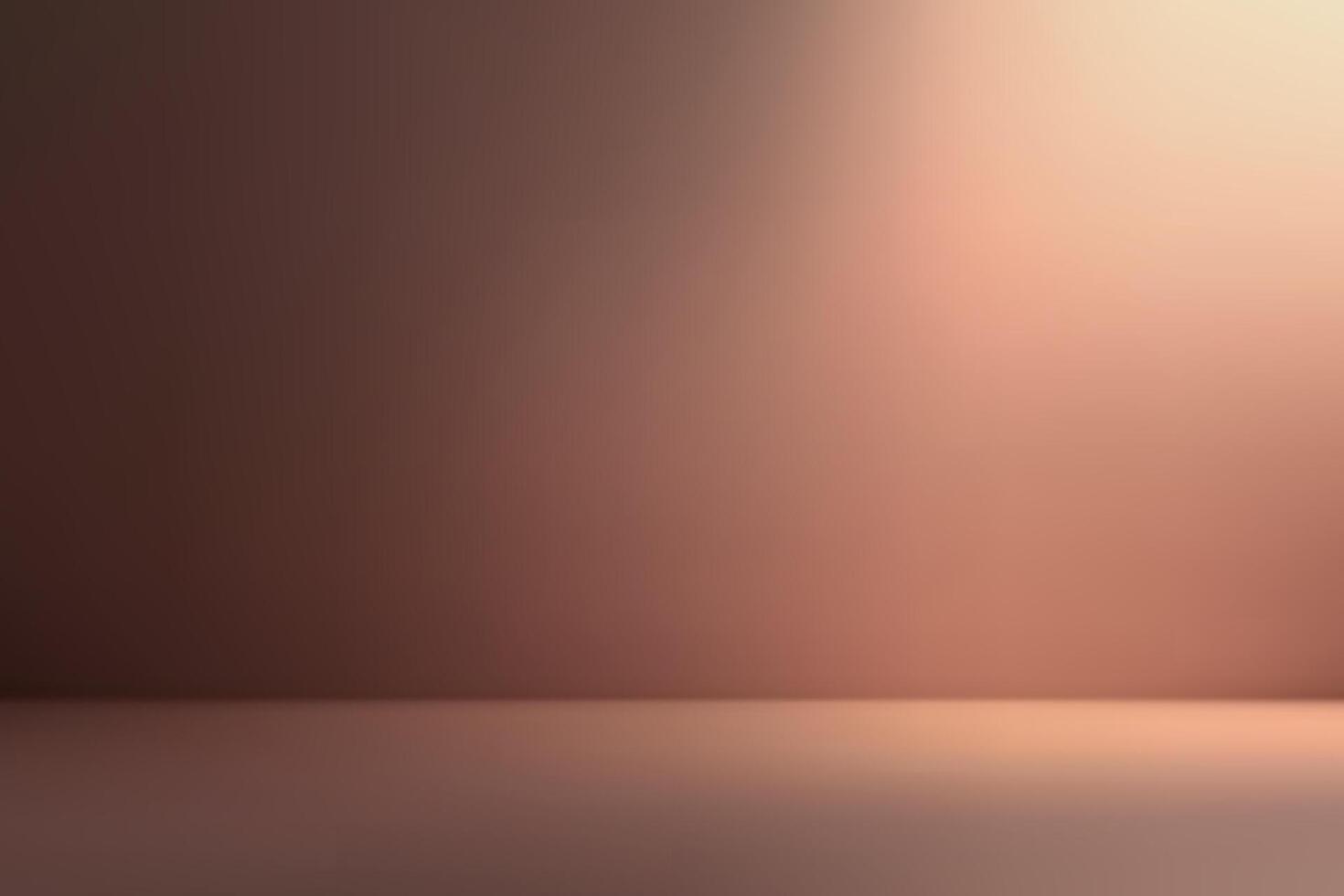 A room with a light in the middle and a dark background vector
