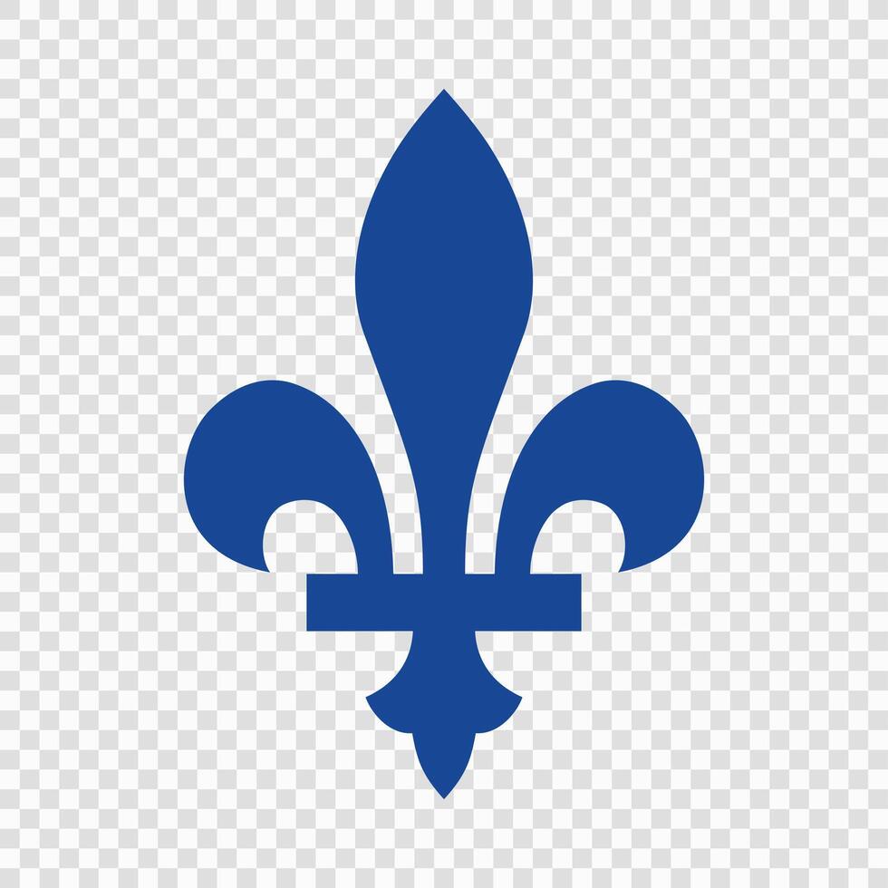 The fleur de lis is a symbol of the french republic vector