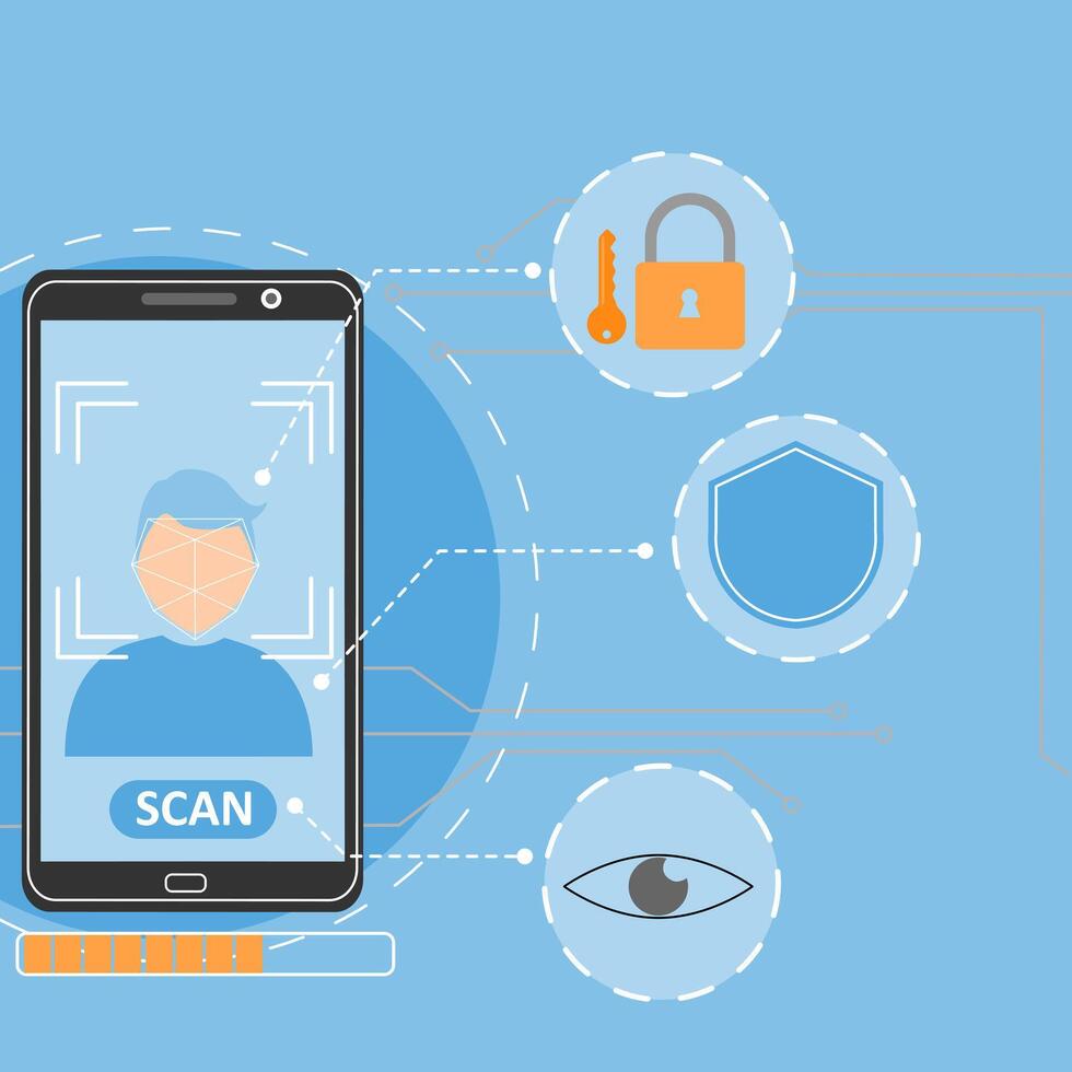 How to use biometrics in your business vector
