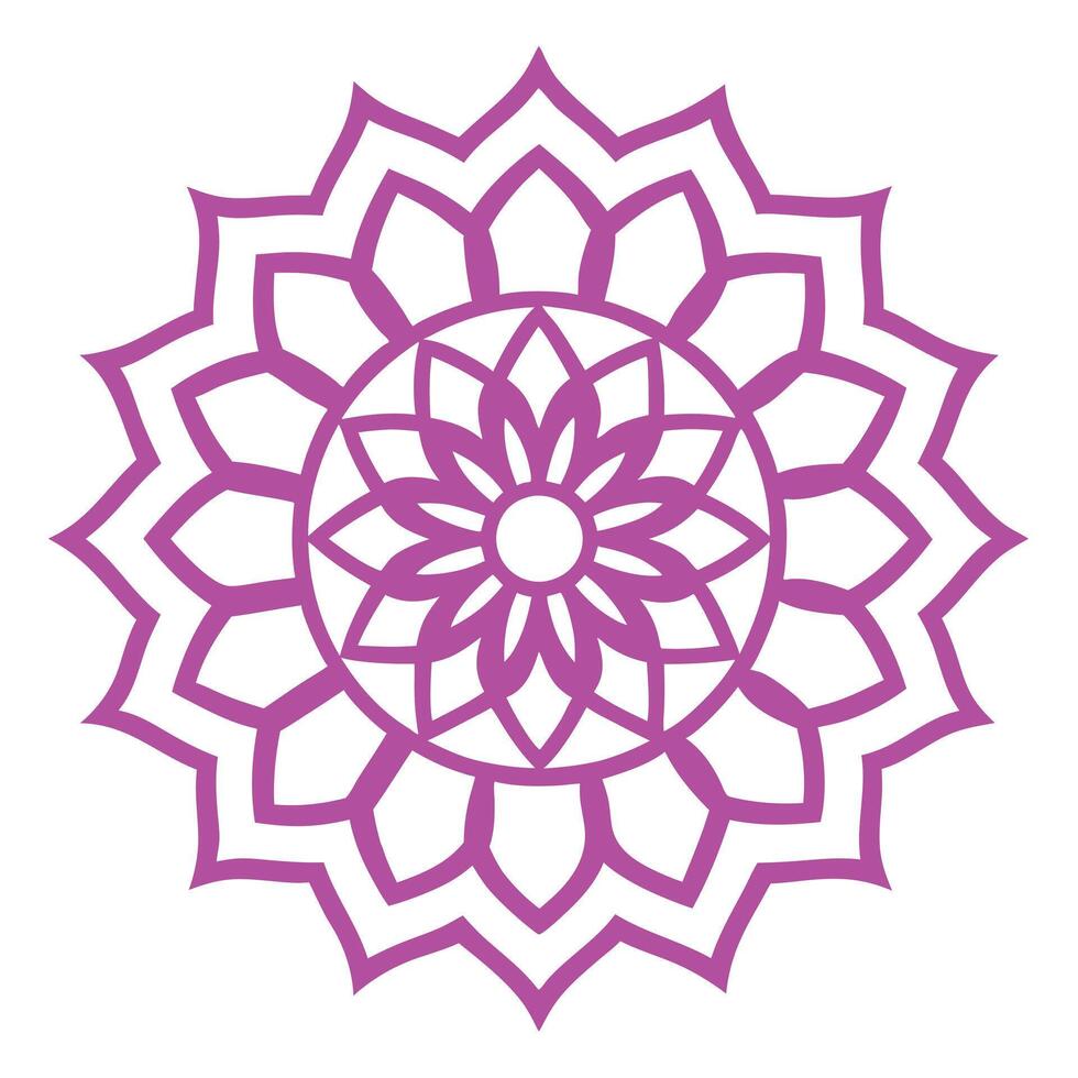 Timeless Islamic Mandala Art with Floral Patterns vector