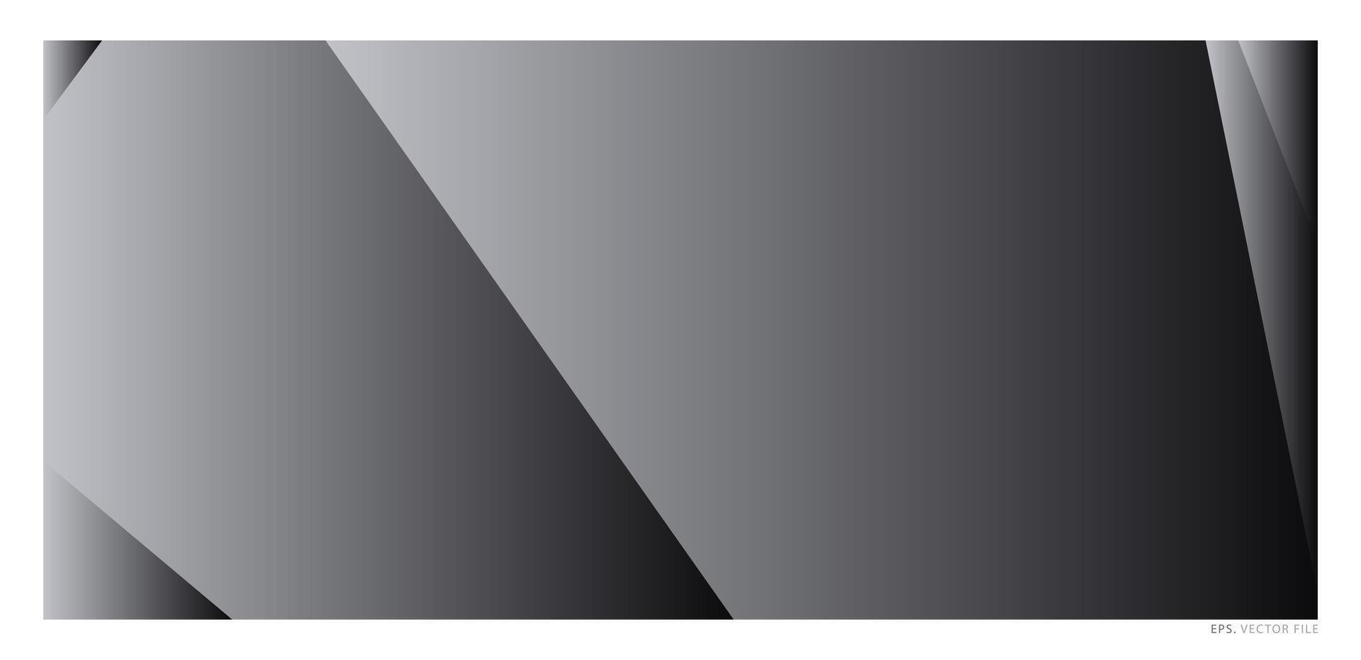 Gray Gradient Shapes for Contemporary Digital Backgrounds vector