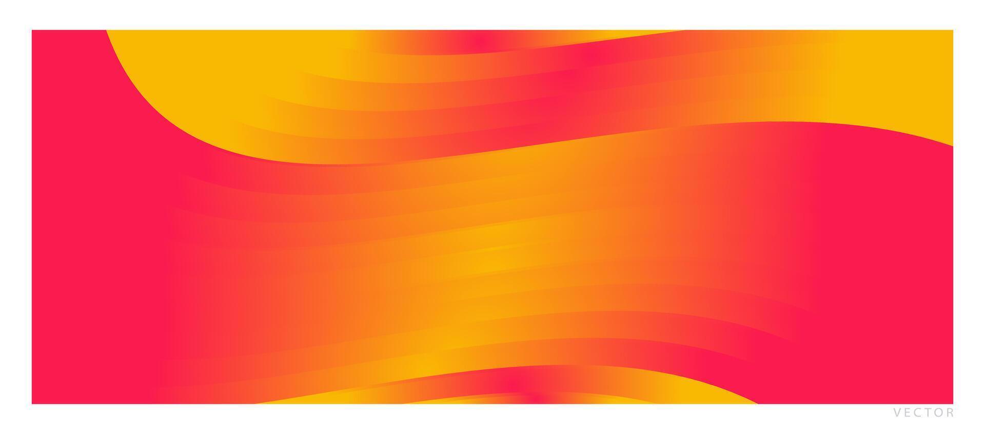 Bold Abstract Gradient Designs for Creative Media vector