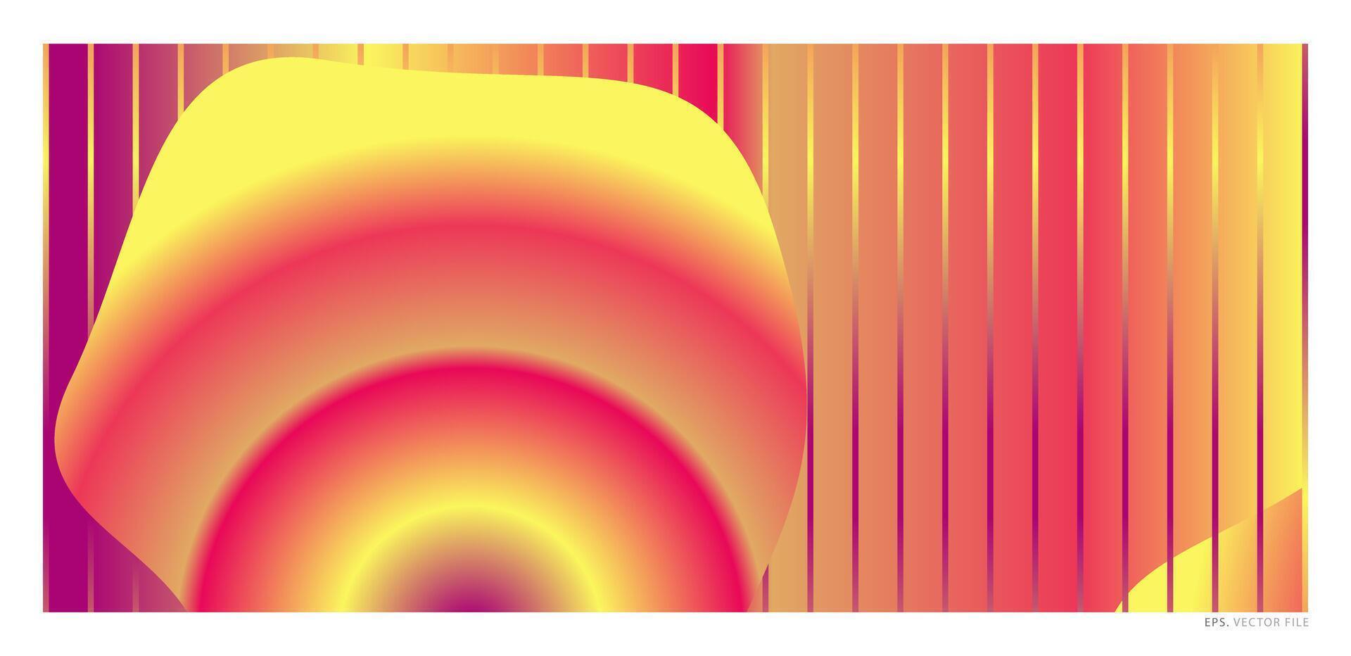 Unique Gradient Designs for Banners and Presentations vector