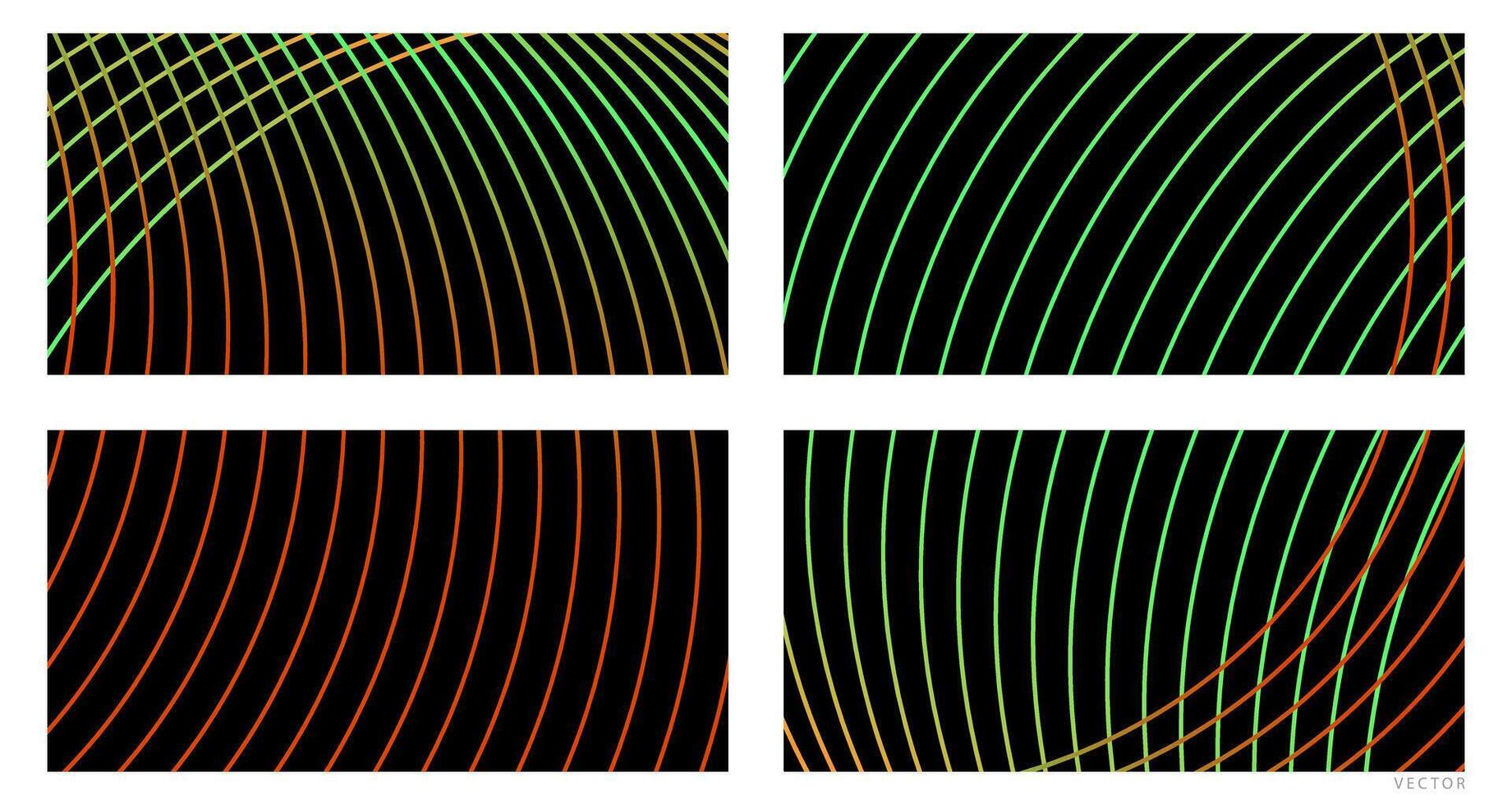 Stunning Gradient Shapes for Website Headers vector