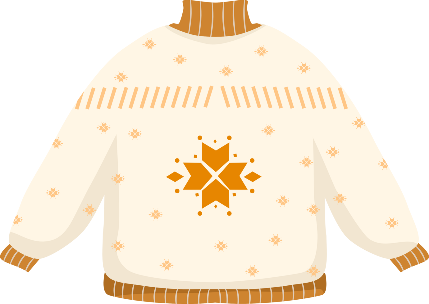 warm knitted sweater cute png