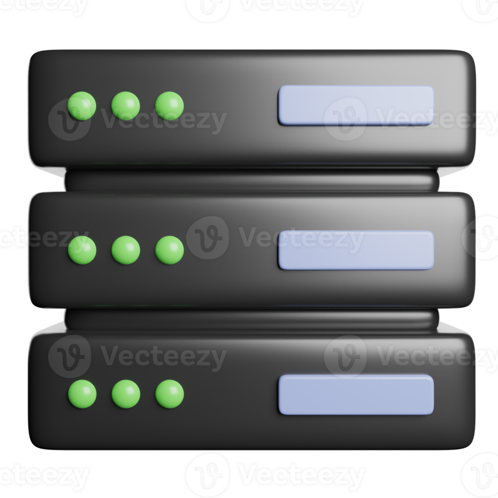 Servers Database Network png