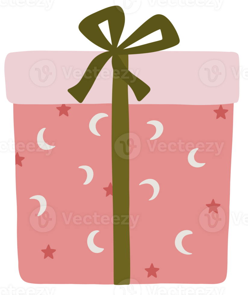 Colorful Gift Box Illustration png