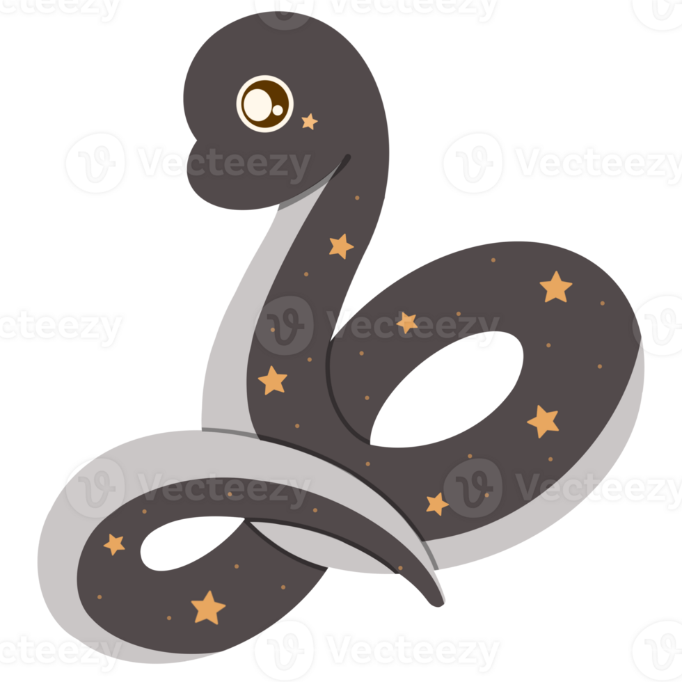 Zoo, years of snake, hand drawn png