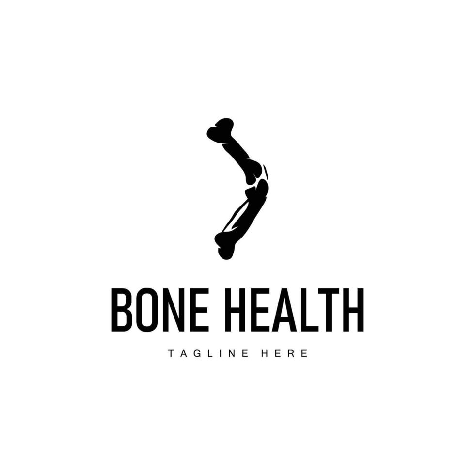 Bone Care Logo, Body Health, Design For Bone Health, Pharmacy, Hospital, Health Product Brand vector