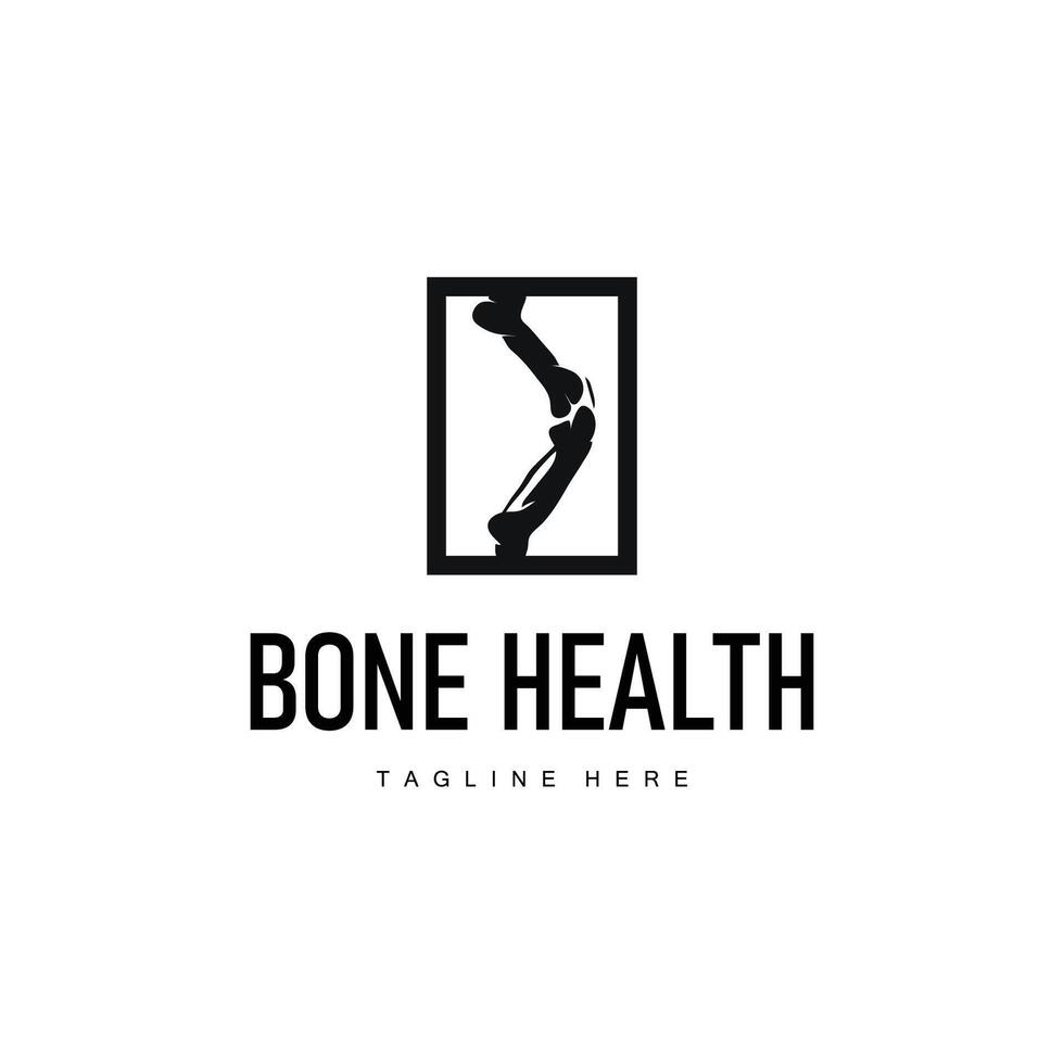 Bone Care Logo Health Design vector