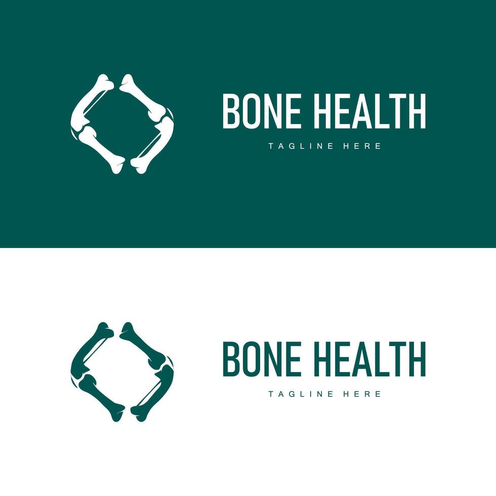 Bone Care Logo Health Design Pharmacy vector
