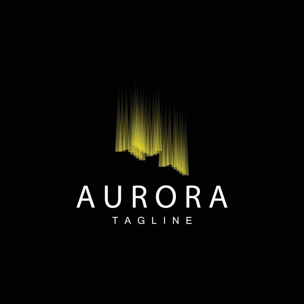 Aurora Logo Nature vector