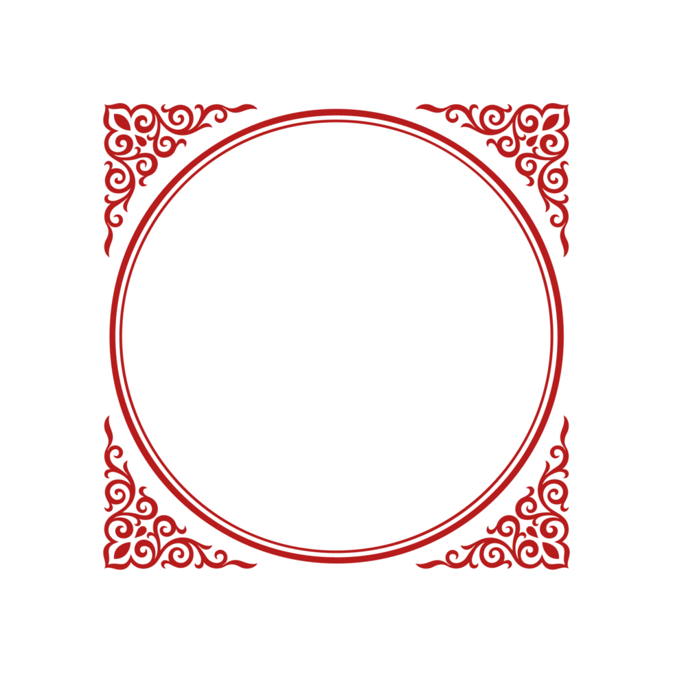 Beautiful frame design png