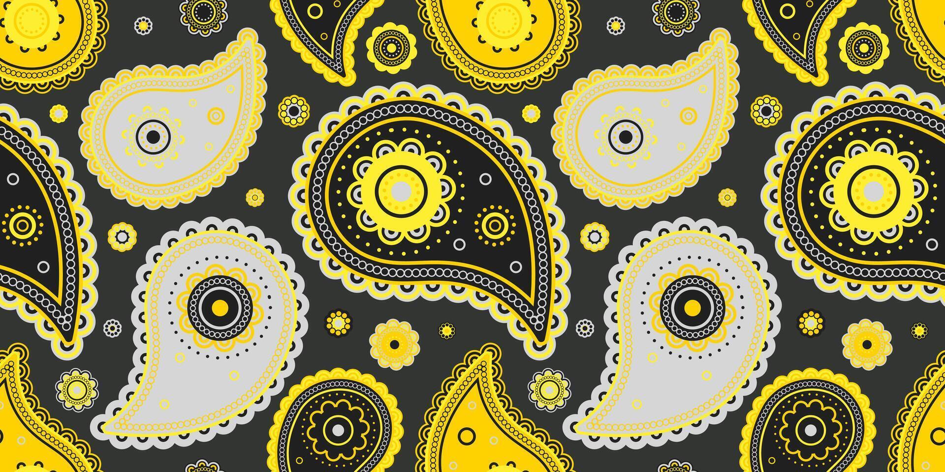Paisley designer to graphic eternity. Rich native as idea bohemian. Sketching retro style at ornamental outline. vector
