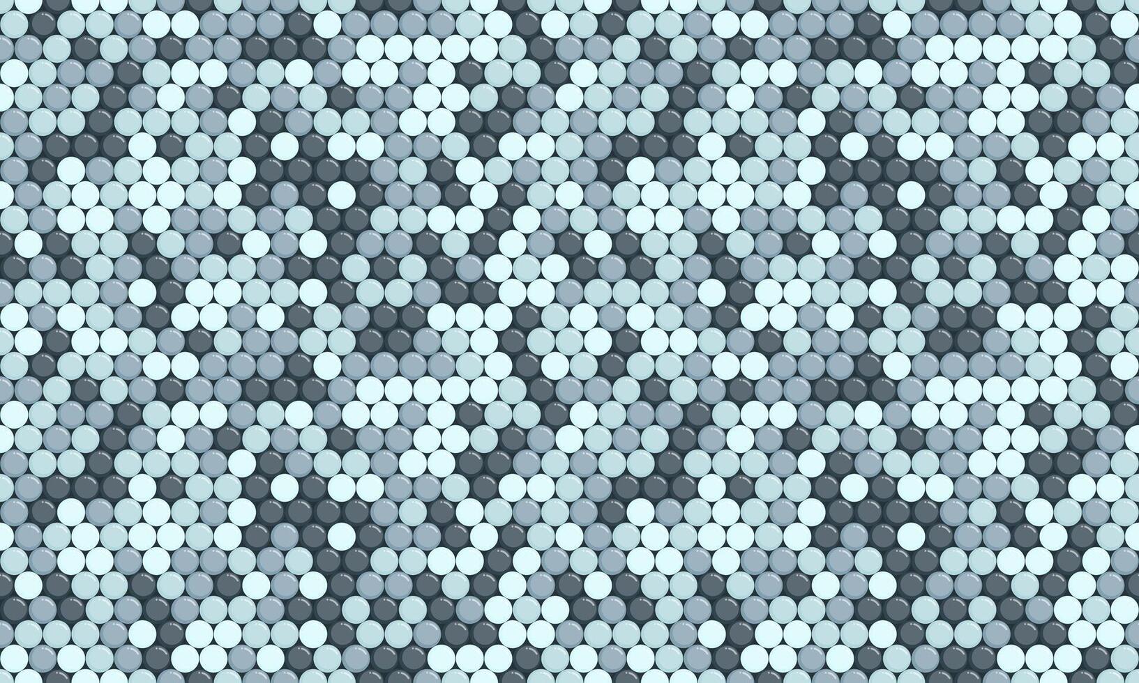 Abstract polka dot pattern with geometric circles, perfect for seamless textile prints, wallpaper, or modern poster backgrounds. A trendy and creative design. vector
