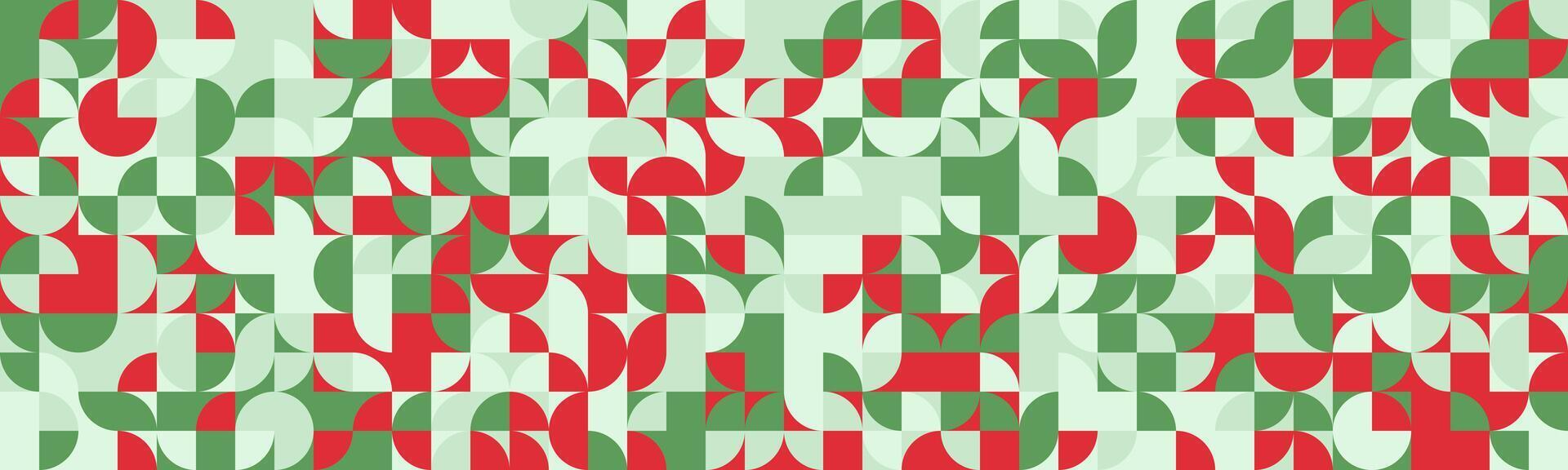 Abstract geometric design featuring seamless shapes and mosaic texture. Ideal for backgrounds, posters, and trendy textile prints with a modern flair. vector