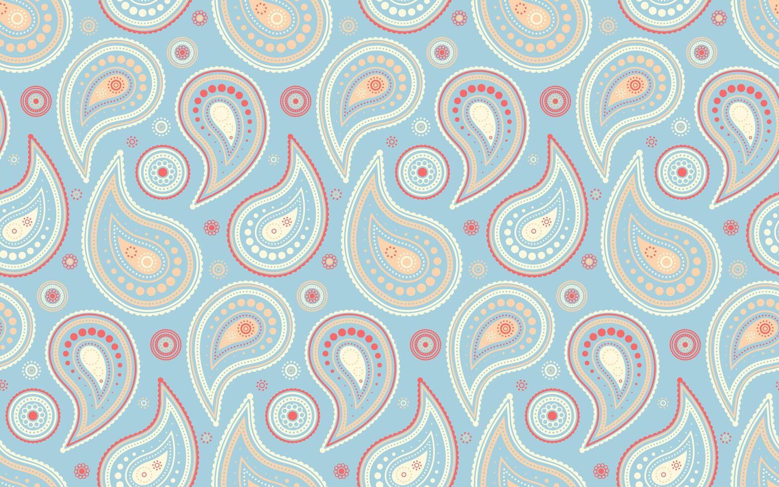 Trendy invitation at classical seamless pattern. Paisley page outline embellishment. Idea festival as foliage damask. vector