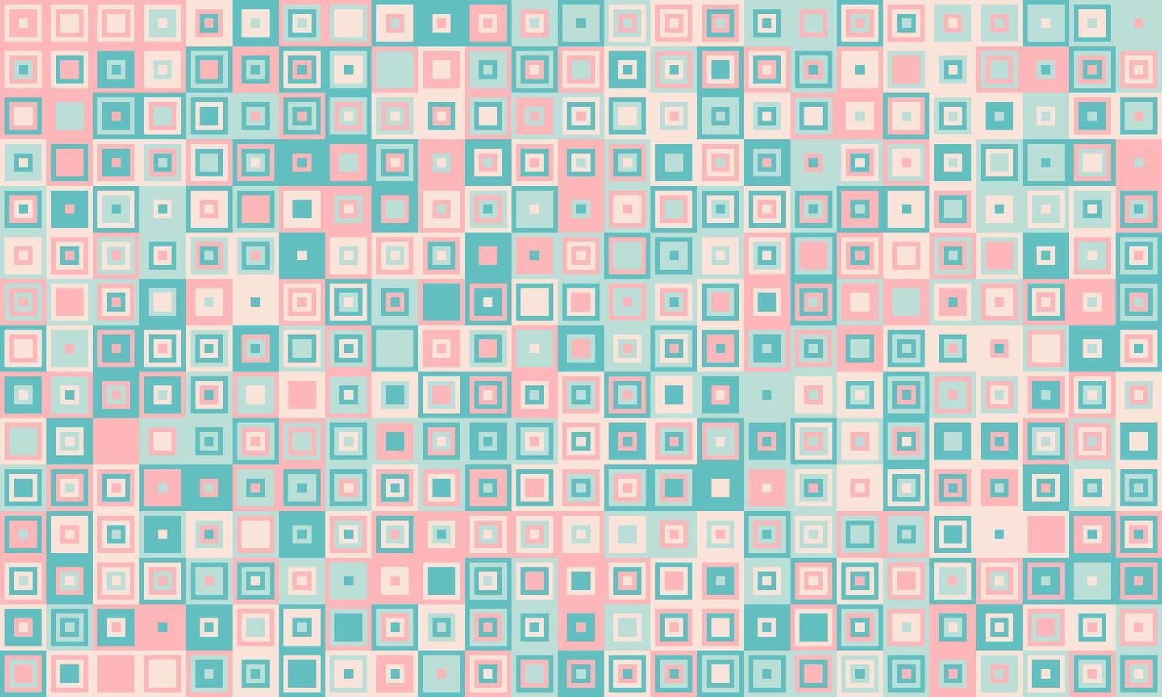 Geometric grid pattern with textured cubes and bright colours. Great for trendy, minimal designs, fabric prints, or background decor. vector