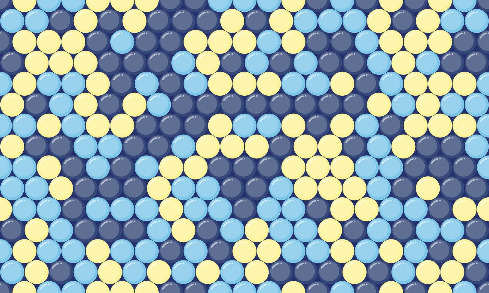Polka dot pattern with colorful round spots, ideal for textile fabrics, seamless wallpapers, and abstract backgrounds with a geometric touch. vector