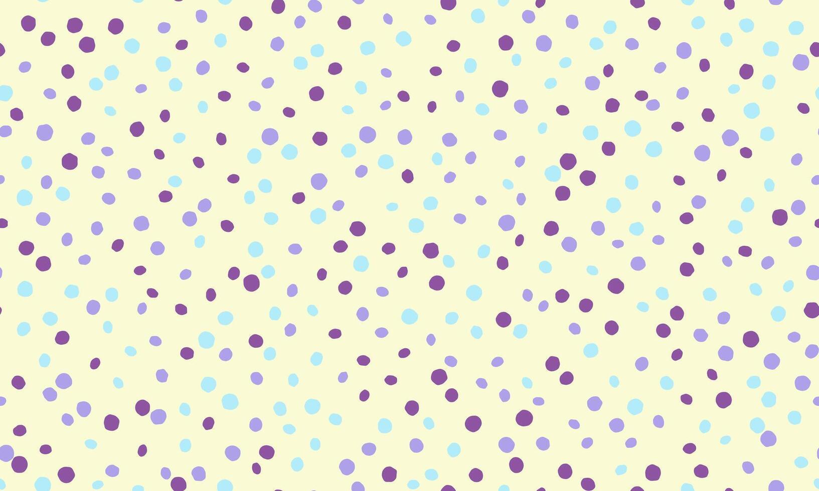 Seamless polka dot with geometric circles, perfect for fabric prints, posters, or abstract backgrounds. Trendy pattern for wallpapers and textile designs. vector