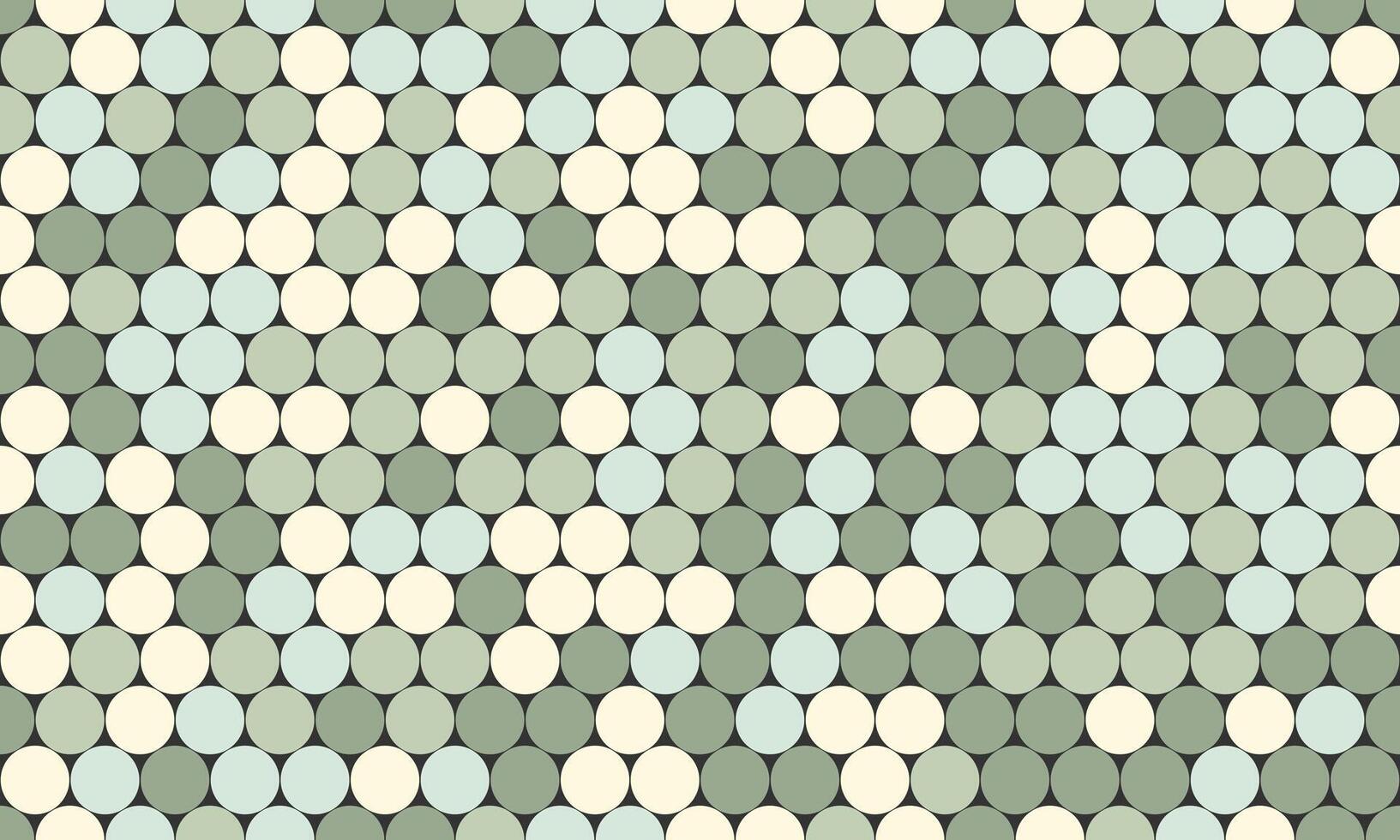 Polka dot pattern with geometric circles. Perfect for textile designs, wallpaper, or trendy poster backgrounds with an abstract minimalist style. vector