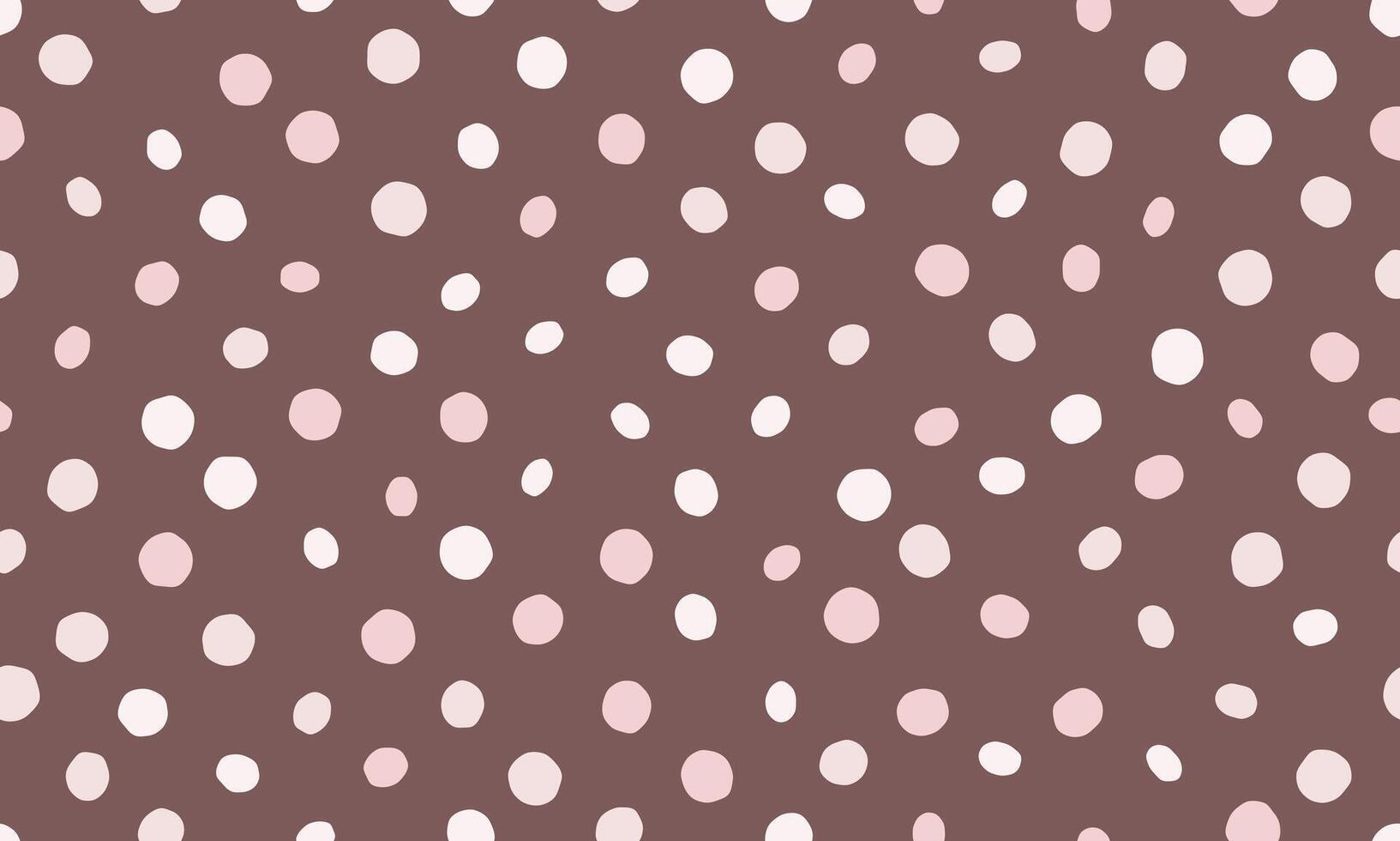 Round spotted pattern with geometric repetition. Ideal for fabric prints, poster backgrounds, and abstract wallpaper designs with trendy circles. vector
