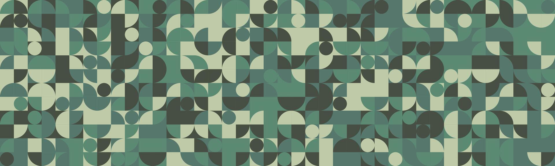 Abstract geometric design featuring seamless shapes and mosaic texture. Ideal for backgrounds, posters, and trendy textile prints with a modern flair. vector