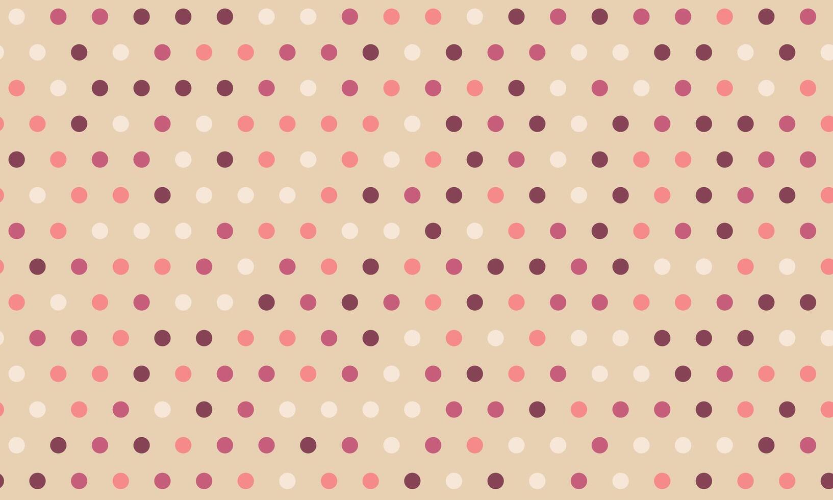 polka dot pattern with abstract round shapes. Great for textile designs, seamless wallpapers, or trendy poster backgrounds with a minimalist geometric style. vector