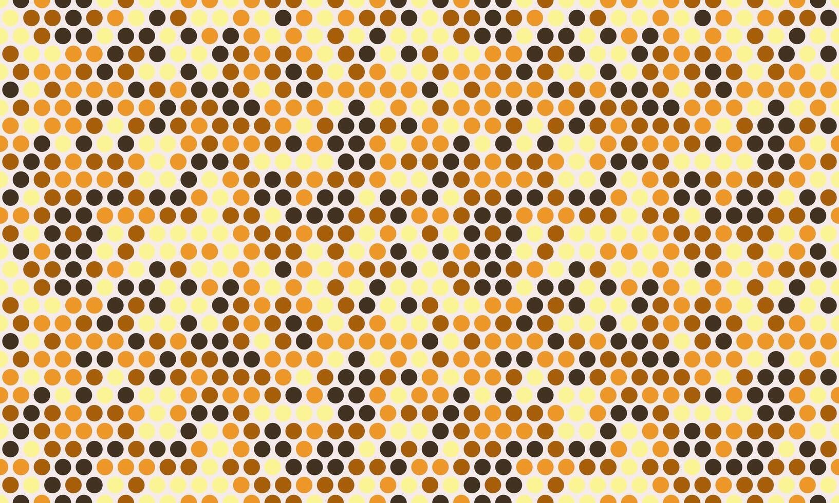 Polka dot pattern with colorful round spots, ideal for textile fabrics, seamless wallpapers, and abstract backgrounds with a geometric touch. vector