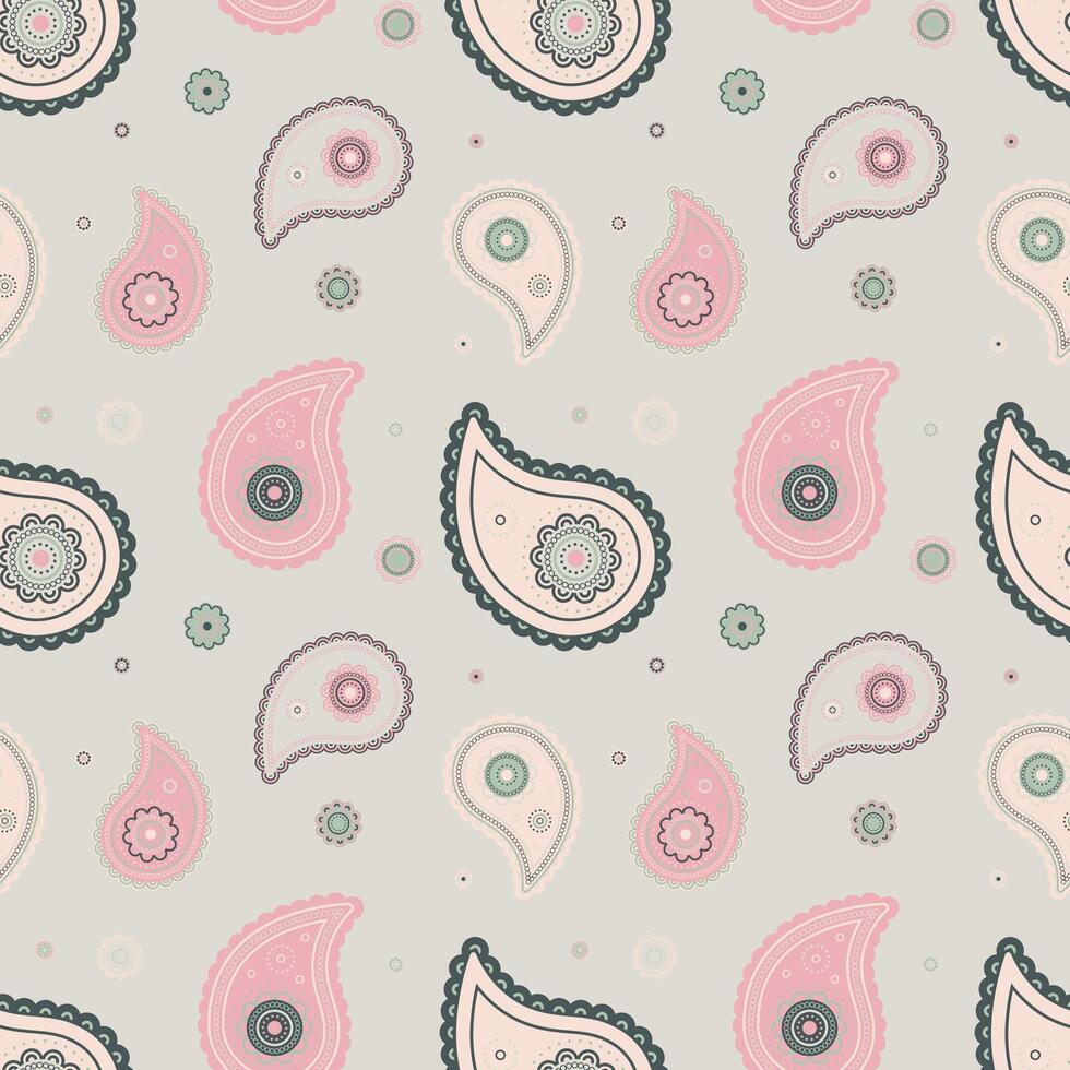 Tiled motif a pastel invitation. Card wallpaper on feminine carpet. Herbal petal at detailed pattern. vector